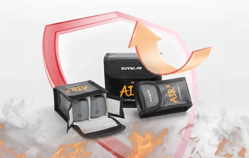 Sunnylife Double Battery Protective Bag for DJI Air 3