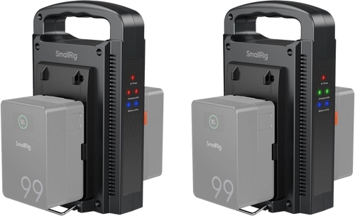 SmallRig 4578 Dual-Channel V-Mount Battery Charger