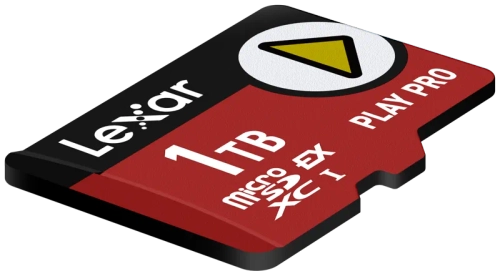 Lexar microSDXC EXPRESS PLAY PRO UHS-I/C10/U3 R900/W600 (V30) 1TB memory card