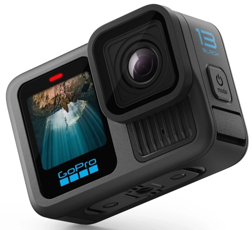 Комплект спортивної камери GoPro HERO13 з чорним об'єктивом