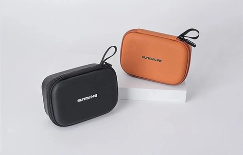 Etui fotograficzne SunnyLife do Insta360 Ace Pro 1/2 (pomarańczowe)