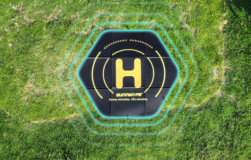 Килимок Sunnylife landing pad mat для дронів 110 см шестигранник - двосторонній - водонепроникний