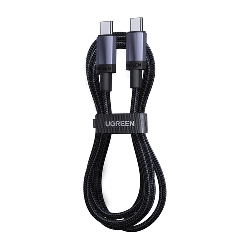 Кабель USB-C – USB-C Ugreen L528, 100 Вт, 0,5 м, сірий