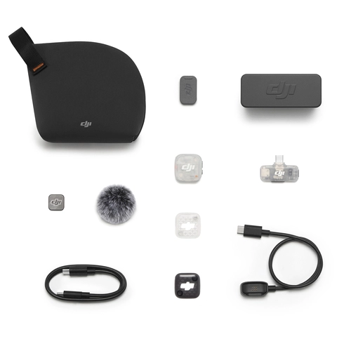 DJI Mic Mini 2S (1 TX + 1 Mobile RX + etui ładujące)