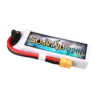 Gens Ace GRAM-Tech Soaring Battery 2200mAh 11.1V 30C 3S1P Lipo