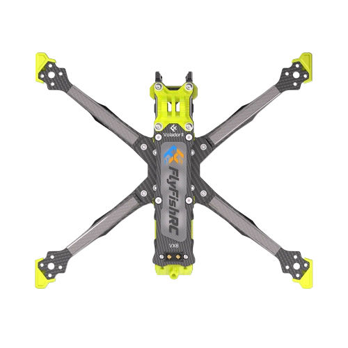 Rama FlyFishRC Volador II VX6 O4 Pro Freestyle T700 (zółta)