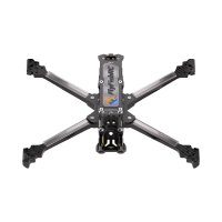 FlyFish RC Volador Ⅱ VX6 O4 FPV Freestyle T700 Frame Kit - Black