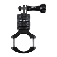 Aluminiowy uchwyt rowerowy Puluz do kamer sportowych z obrotem 360 stopni