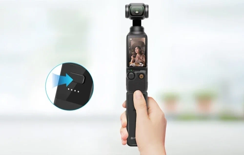 Bateria Puluz do DJI Osmo Pocket 3/4 2800mAh USB-C 5V2A