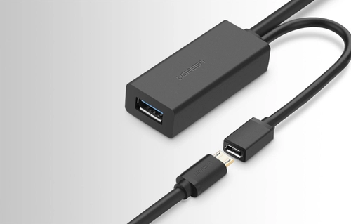 UGREEN Przedłużacz USB 3.0, 10m US175 (czarny)