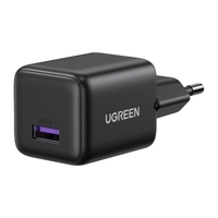 Мережевий зарядний пристрій Ugreen X518 USB, GaN, 18 Вт (чорний)