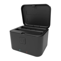 Etui ładujące Puluz do Insta360 X5 (czarne)