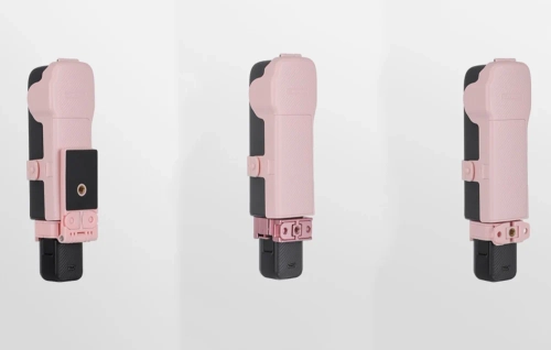 Sunnylife protective case with strap and lanyard for Osmo Pocket 3 (pink)
