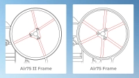 Rama BetaFPV Air75 II (fioletowa)