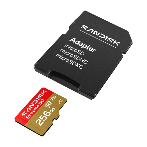 SanDisk EXTREME GO micro SDXC 256 ГБ 240/160 МБ/с UHS-I