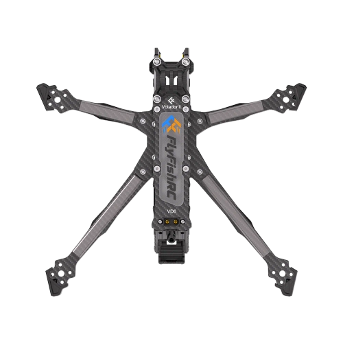 FlyFish RC Volador Ⅱ VD6 O4 Deadcat FPV LR T700 Frame Kit - Black