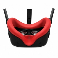 Silikonowa osłona na okulary VR Oculus Quest - czerwona