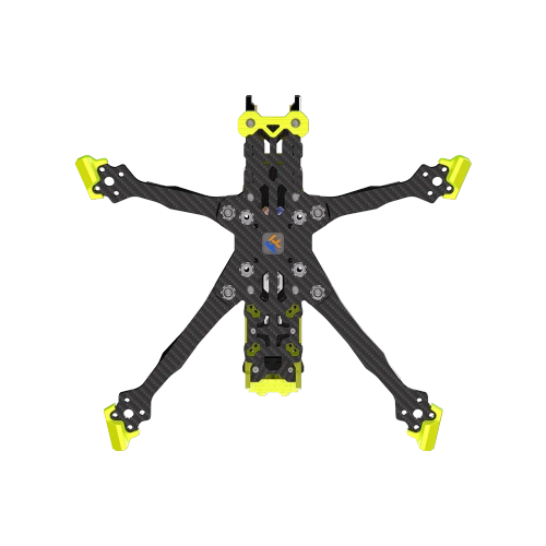 Rama FlyFishRC Volador II VD5 O4 Pro Deadcat FPV LR Freestyle T700 (żółta)