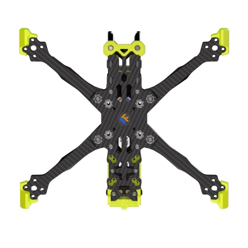 FlyFishRC Volador II VX5 O3 FPV Freestyle T700 Frame Set (Yellow)