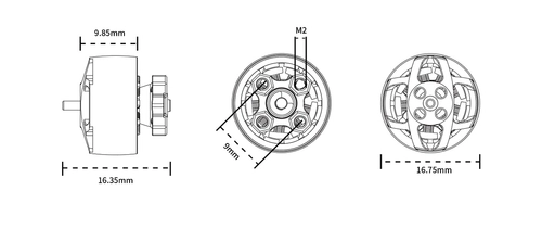 Silnik Pilotix 1205 5500KV