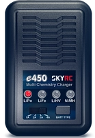 Зарядний пристрій SkyRC e450 2-4S LiPo / LiFe / LiHV, 6-8S NiMH