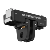 SunnyLife, a two-way mounting adapter for the Osmo Nano / Action 6 DJI — 1/4 inch
