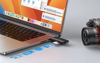 Ugreen CM803 USB-C/USB-A 2-in-1 Card Reader, SD+TF 312MB/sec