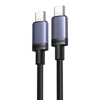 Кабель Ugreen L532 USB-C – USB-C 240W 1 м (сірий)