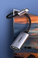 Адаптер UGREEN USB-C на HDMI, 4K 60Hz CM297 (сірий)