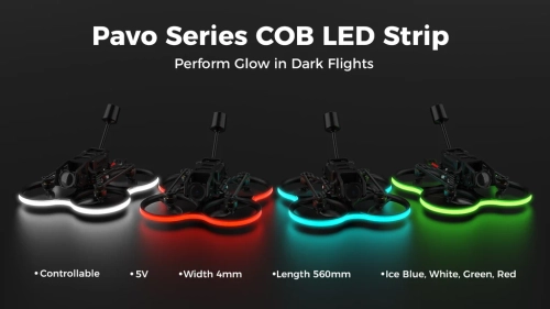 LED COB strip for BetaFPV Pavo series (white) 75cm