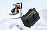 Силіконовий чохол Puluz для Insta360GO 3S (чорний)