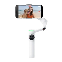 Insta360 Flow 2 Pro AI Tracker Bundle Smartphone Gimbal (Summit White)