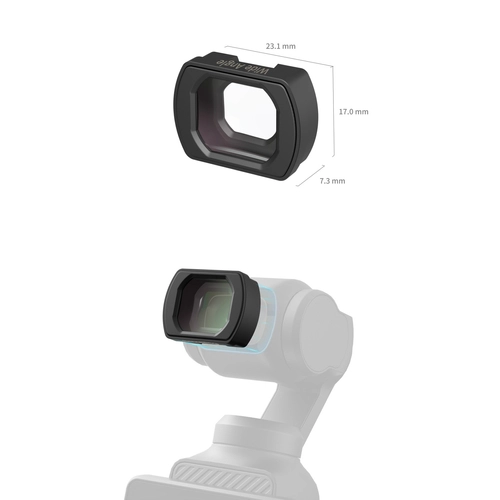 Wide angle lens for DJI Osmo Pocket 3 SmallRig 5650