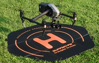 Sunnylife landing pad mat for drones 110 cm hexagon - double-sided - waterproof