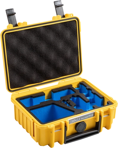 Чемодан B&W серії 500 для DJI Pocket 4 Creator Combo (жовтий)