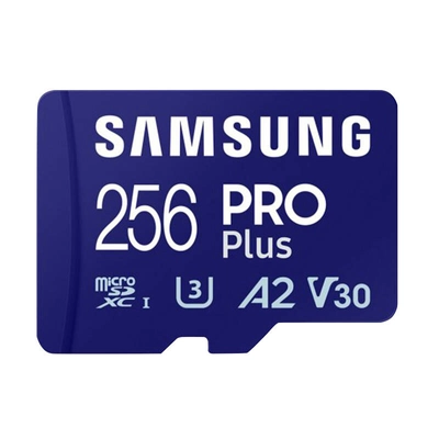 Samsung PRO Plus micro SDXC memory card 256 GB U3 A2 V30