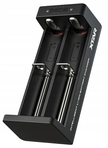 Xtar MC2 USB-C Charger for 18650 Cylindrical Li-ion Batteries / Cells – NEW