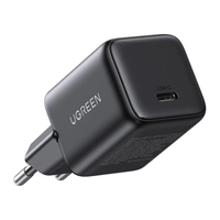 Мережевий зарядний пристрій Ugreen X513 GaN USB-C + KAB USB-C 1M (чорний)