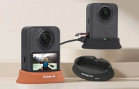 Sunnylife база / основа для камери DJI Osmo 360 (помаранчева)