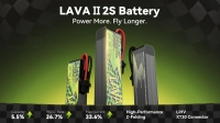 BetaFPV LAVA Series II 2S 580mAh 95C Battery - 1 Pc