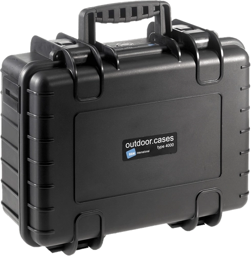 BW Outdoor Cases Type 4000 (чорні, з відділеннями)