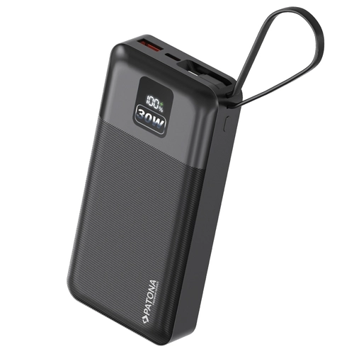 Powerbank PATONA Premium Stark 6.0 PD 30W 20000mAh – z kablemUSB-C
