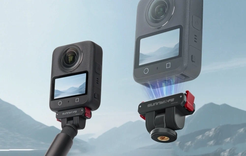 Магнітний монтажний адаптер 1/4", що обертається на 180° Sunnylife для OSMO 360, OSMO ACTION 2 / 3 / 4 / 5 Pro